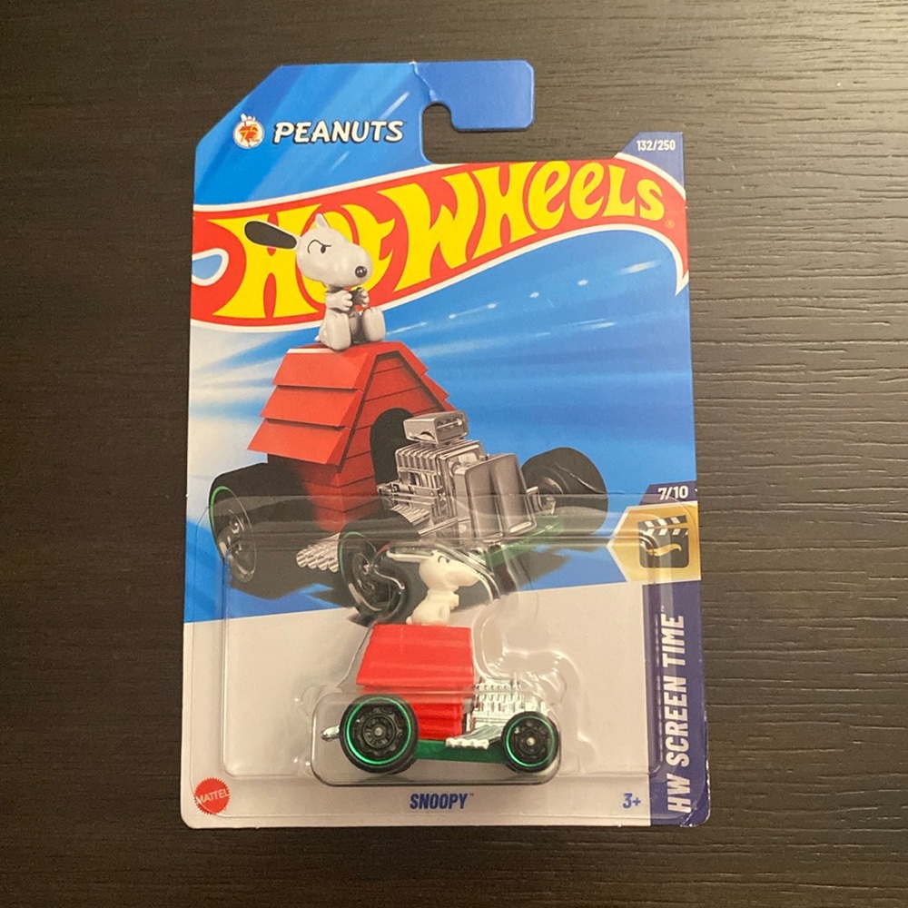 2025 HOT WHEELS - SNOOPY - HW SCREEN TIME 7/10
